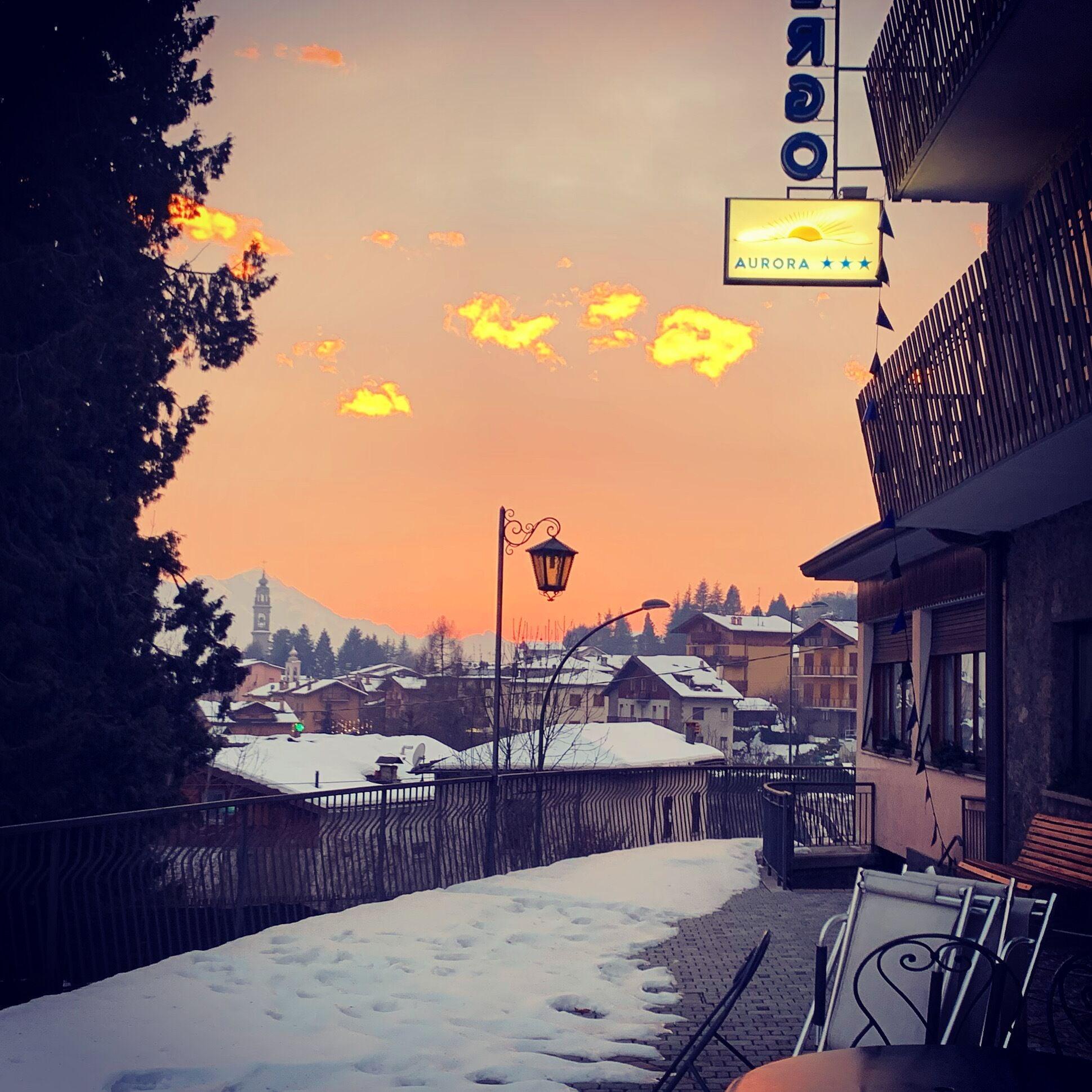 Aurora Hotel Castione della Presolana Buitenkant foto